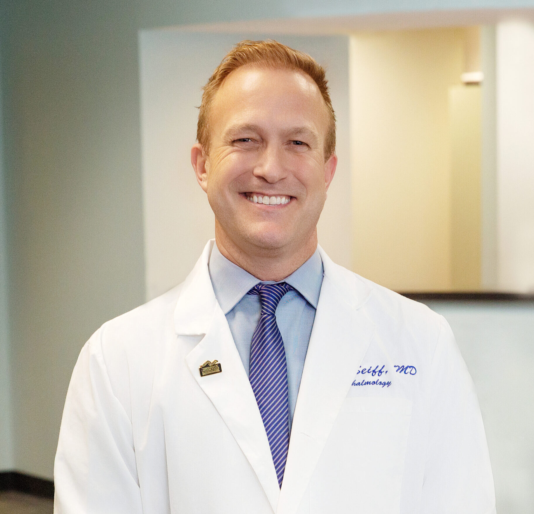 Dr. Bryan Seiff in his office