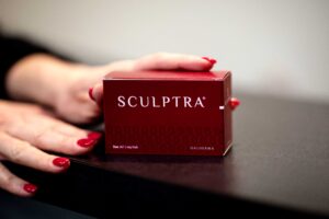 Sculptra treatment supplies arranged for cosmetic injection at Seiff Center