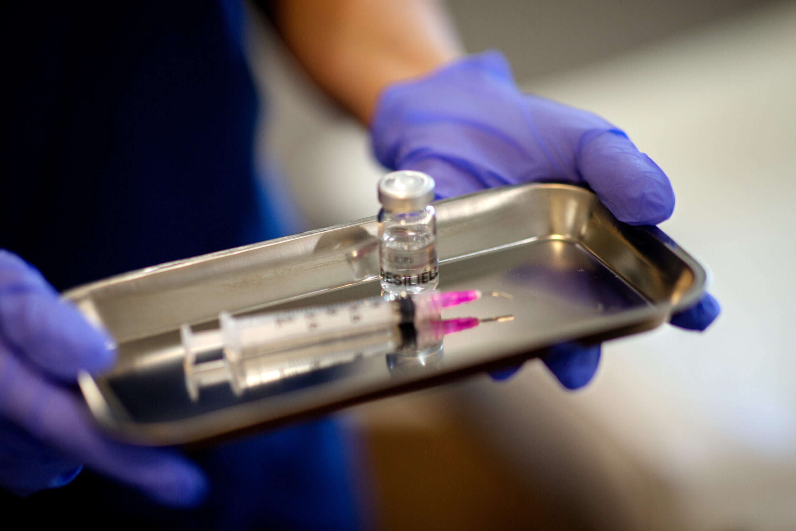 Facial exosome therapy session at Seiff Center for skin rejuvenation