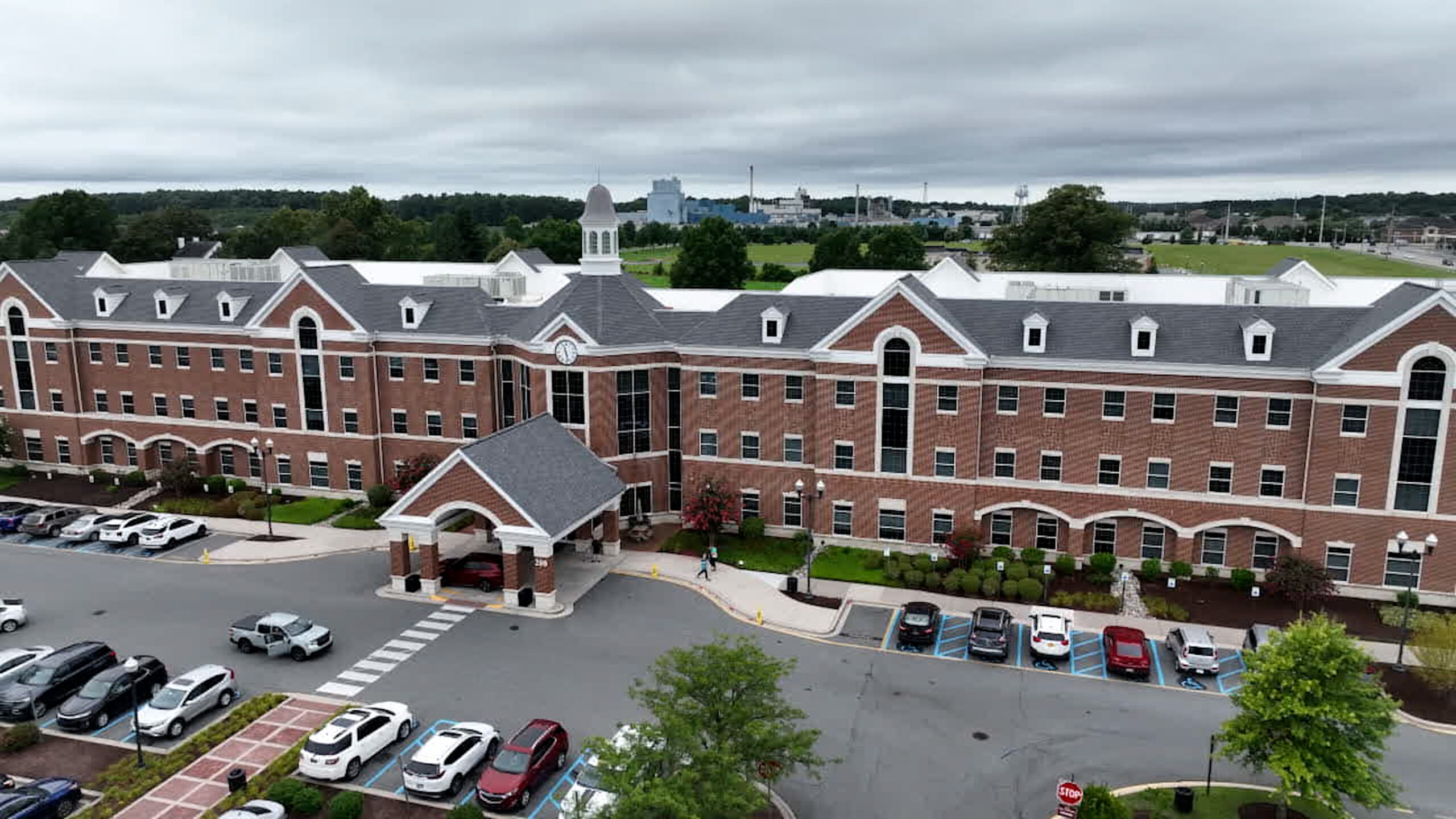 Exterior view of Seiff Center facility in Delaware or Maryland
