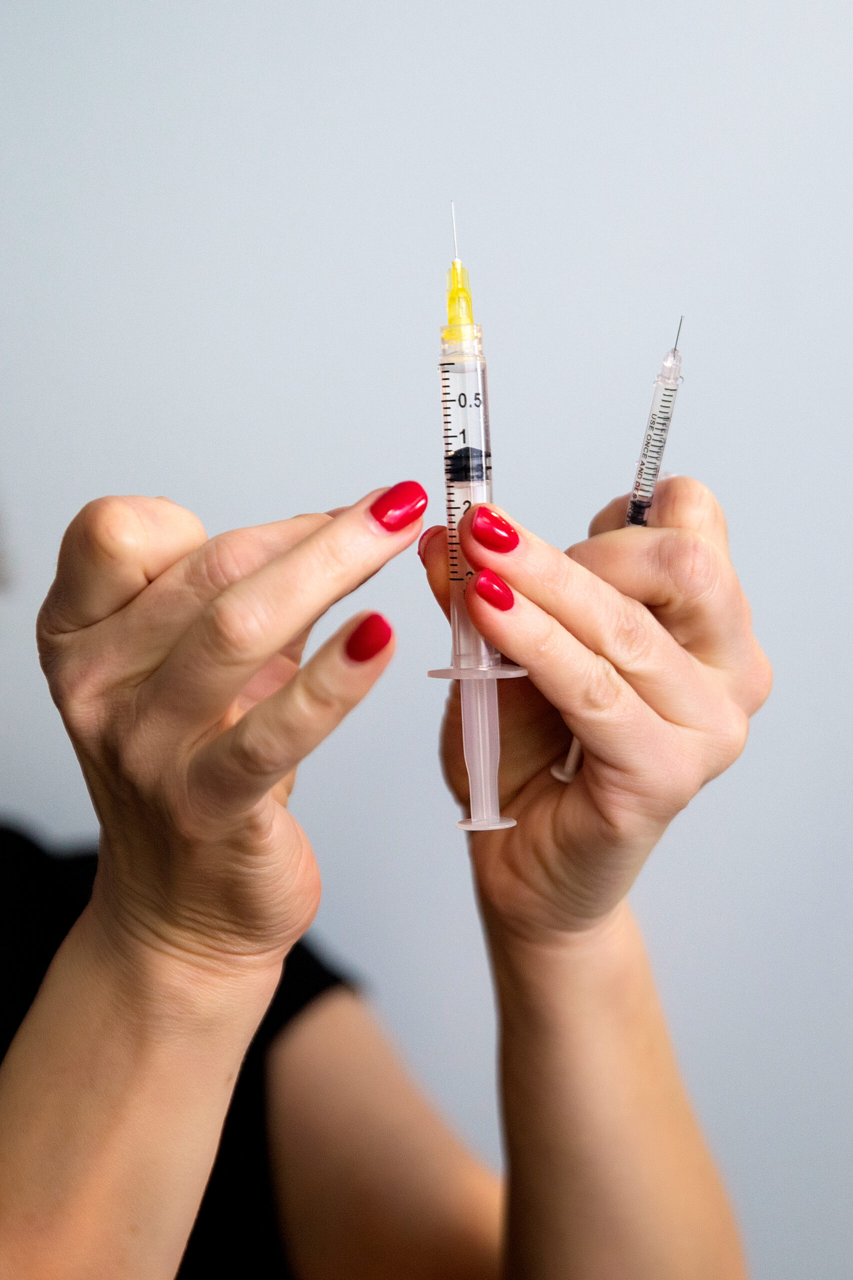 Aesthetic injector administering Botox at Seiff Center medispa