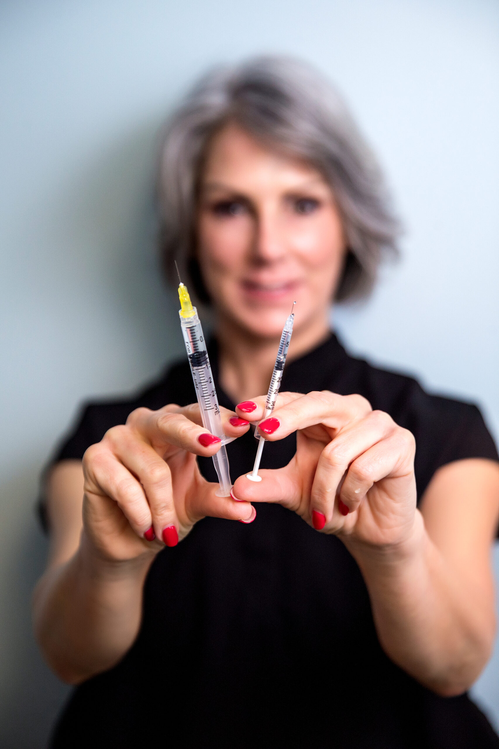 Seiff Center specialist performing Botox injection for wrinkle reduction