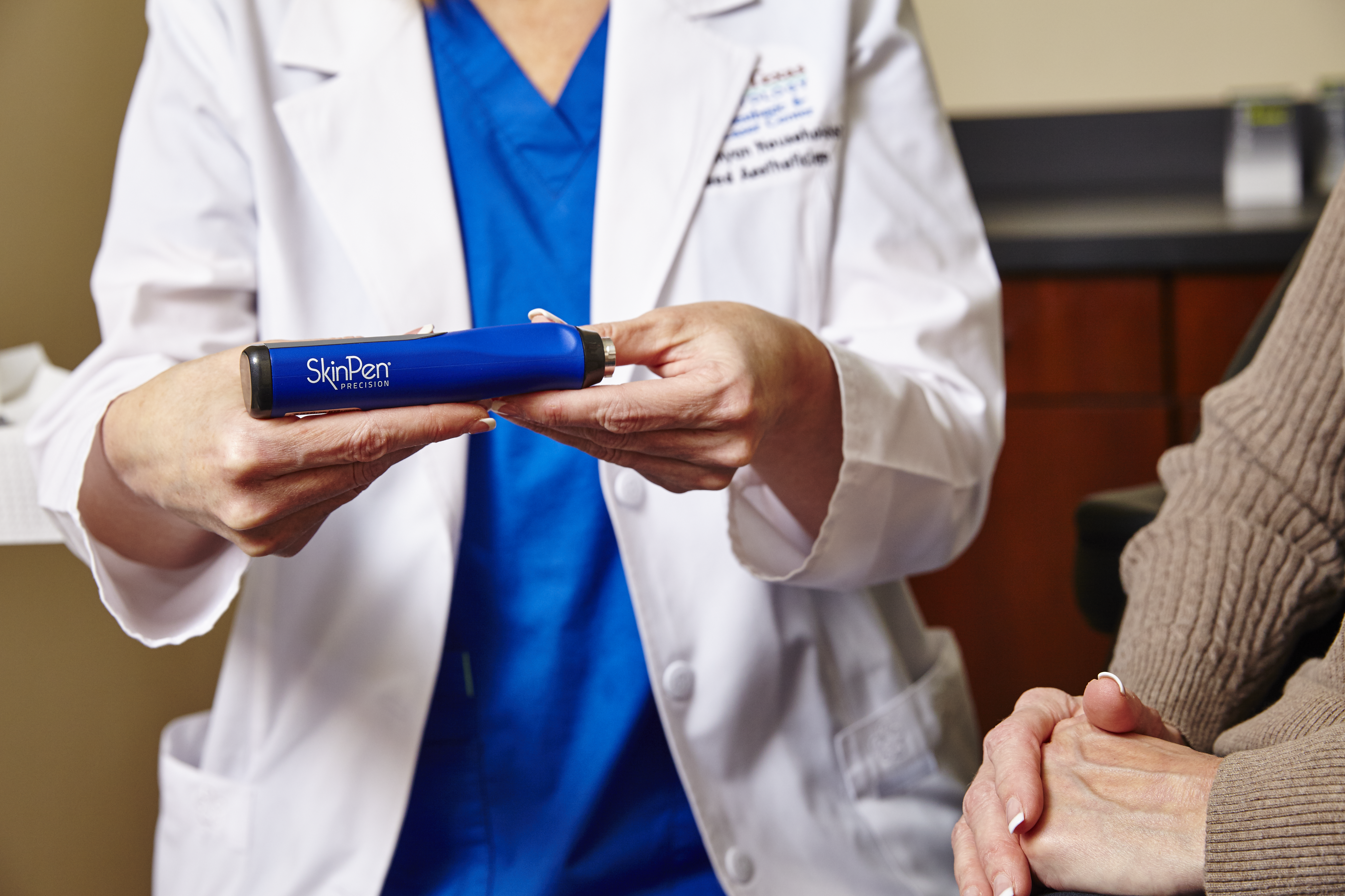 SkinPen microneedling treatment for skin rejuvenation at Seiff Center